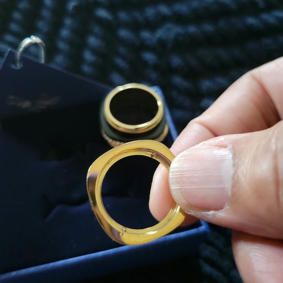 Swarovski Crystal Vio Stack Ring Size 7/55. NIB - Picture 4 of 8